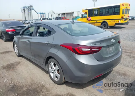 2013 Hyundai Elantra Gls/Limited from USA, damaged, VIN 5NPDH4AE2DH286311